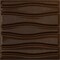Ekena Millwork 19 5/8in. W x 19 5/8in. H Arlington EnduraWall Decorative 3D Wall Panel Covers 2.67 Sq. Ft. WP20X20ATAMB - alternate 1
